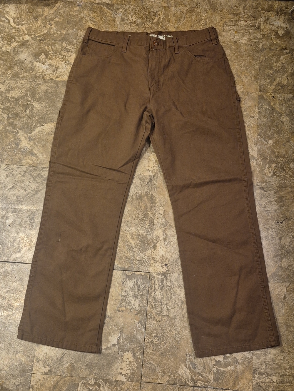 Dickies Dark Brown Straight Chinos